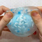 Hibernating Snow Island Cracking Wax Ball