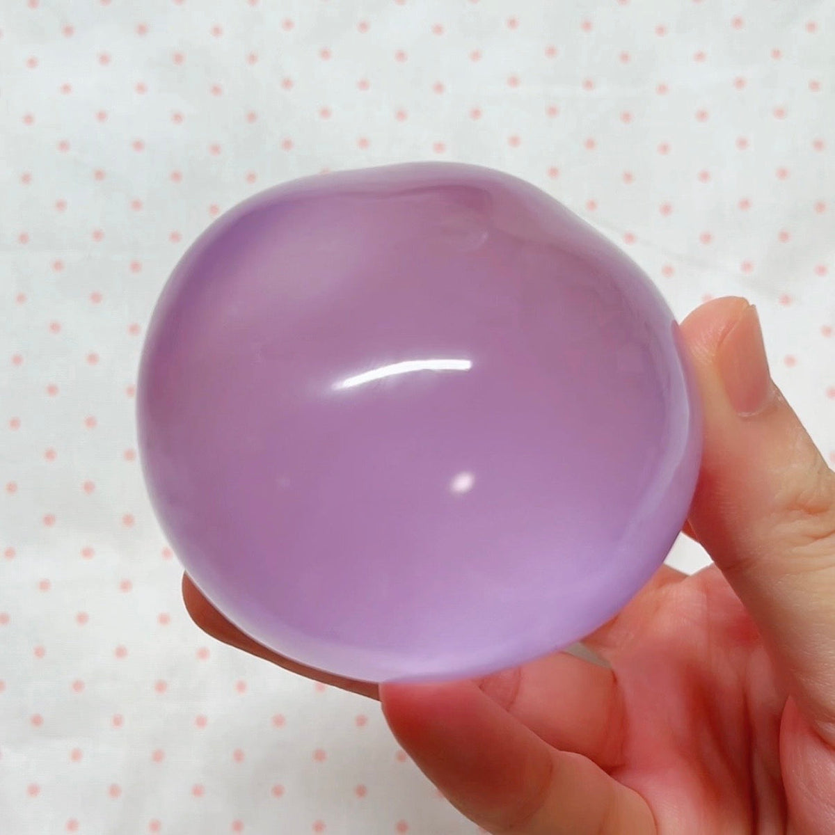 Taro Purple Coconut Oil Stress Ball (Firm Squish Feel)