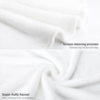 Halloween Ghost Throw Blanket Cute Funny Ghosts Blanket Soft Cozy Fuzzy Flannel Throw Blankets for Couch Bed Sofa Halloween Spooky Living Room Decor Boys Girls Blankets Gifts for All Season 50x60 Inch