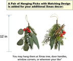 Big 26" D Pre-Lit Christmas Greenery Pine Wreath w Real Grapevine Base (35 Led Lights, 8 Flash Options) for Xmas Decoration: Shop Home Decor Front Door Living Room Wall Window (Battery)