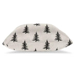 Sunshineyan Christmas Pillow Covers 22 x 22 Inch Set of 2, Black Chirstmas Tree Decorations Throw Pillow Covers Outdoor Winter Holiday Farmhouse Xmas Cushion Case Linen Square for Home Couch Sofa