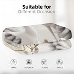 Christmas Reindeer Throw Blanket for Couch Bed Sofa Winter Holiday Cozy Christmas Tree Flannel Blanket with Snow Scene Deer and Pine Trees Farmhouse Christmas Decor Xmas Gifts (Xmas 1, 50''x60'')
