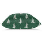 Sunshineyan Christmas Pillow Covers 22 x 22 Set of 2, Green Chirstmas Tree Decorations Throw Pillow Covers Outdoor Winter Holiday Farmhouse Xmas Cushion Case Linen Square for Home Couch Sofa
