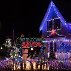 Christmas Lights Outdoor 19Ft 70 LED Chritmas Globe String Lights with Pearlized Glass Bulb UL Certified Christmas Tree Lights for Tree Decor