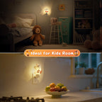 L LOHAS LED Halloween Night Light Plug in, Ghost Nightlight with UL,C7 Bulbs Changeable,Halloween Party Decorative for Adults,Kids,Gift