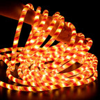 Vigdur Christmas Candy Cane Rope Lights - 18FT LED Rope Lights Outdoor Waterproof Decorative Christmas Lights for Holiday Party Home Patio Indoor Xmas Decorations(216 LEDs)