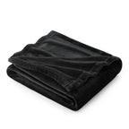 Bedsure GentleSoft Fleece Throw Blanket for Couch Black - Lightweight Plush Fuzzy Cozy Soft Halloween Blankets and Throws for Sofa, 50x60 inches