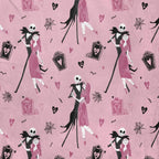 Disney Nightmare Before Christmas Silk Touch Throw Misfit Tango 50" x 70" Fleece Blanket