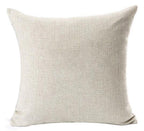 Andreannie Set of 4 Merry Christmas Snowflake Let It Snow Baby It's Cold Outside Red Deer Cotton Linen Decorative Pillow Cover Cushion Case for Sofa Bed Couch Home Decor Square 18 inches