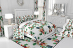 Feelyou Christmas Fleece Throw Blanket Throw 50"x60" Nutcracker Plush Blanket Snowflake Sherpa Santa Claus