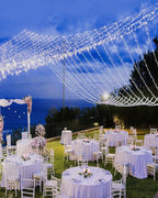 Total 710FT 1800 LED Christmas Lights, 2 Packs 900 LED Outdoor String Waterproof, Timer & Memory, 8 Modes Dimmable Plug in Fairy for Outside Tree Holiday Party Wedding Decor, Cool White