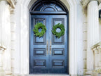 22" Real Touch Cypress Pine Wreath Christmas Wreath for Doors Walls Windows Porches Outdoor Indoor Christmas Decorations Xmas Decor