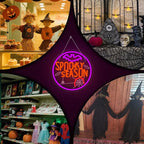 Spooky Season Neon Sign, LED Halloween Neon Light for Décor, Halloween Parties, Gift,USB Powered, Dimmable