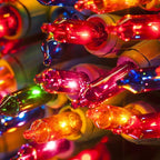 FUNPENY Multi-Colored Christmas Lights, 2 Pack Total 32FT 100LED Battery Operated Mini String Light with 8 Modes, Waterproof Tree Lights for Outdoor Indoor Patio Garden Party Christmas Decorations