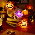 LOLStar Halloween String Lights Decorations, 9.8FT 20 LED Halloween Fairy Lights, Battery Operated (Not Included) with Timer Function and 8 Flashing Modes, Cute Booday Lights 2025 Home Indoor Decor