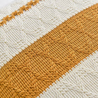 Fancy Homi Set of 2 Mustard Yellow Fall Decorative Throw Pillow Cover 18x18 Inch for Couch Bed Sofa, Autumn Halloween Thanksgiving Home Decor, Soft Cotton Aesthetic Cushion Case