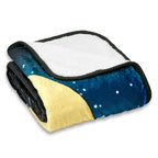 Northwest Nightmare Before Christmas Silk Touch Soft Plush Throw Blanket, 60" x 80", Starry Night