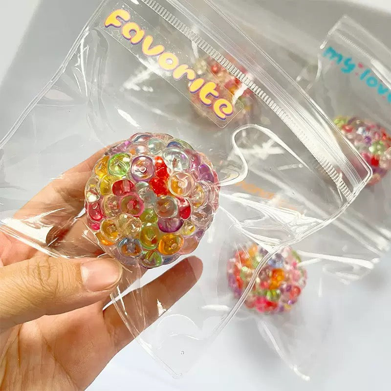 Vintage Color Beads Stress Ball