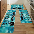 VIKAMA Kitchen Floor Mats, Entrance Door Mats, Laundry Room Long Carpets, Corridor Passageway Floor Mats, Home Decorations