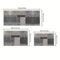 VIKAMA Minimalist Geometric Rugs Ideal For Hallways, Kitchen Mats, And Entrance Hall Doormats Durable And Easy-Care Home Décor