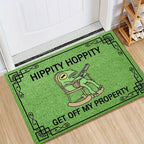 VIKAMA Leisure Frog Carpet Green Doormat Welcome Mat Outdoor Carpet Lightweight Living Room Carpet Rug For Bedroom  Home Decor