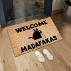VIKAMA Cartoon Ins Style Crystal Velvet Anti-fouling Floor Mat Home Porch Absorbent Anti-slip Kitchen Floor Mat