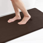 VIKAMA Bathroom Water-absorbent Floor Mats Bathroom Doorway Quick-drying Anti-fall Non-slip Foot Mats Restroom Mats Home Decor