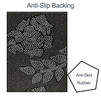 VIKAMA 1/2pcs Kitchen Floor Mat, Anti-Slip And Easy To Maintain, Home Decoration, Entrance Porch Carpet, Living Room Floor Mat