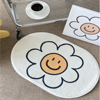 VIKAMA Simple Carpet Coffee Shop Carpet Living Room Rug For Bedroom Entrance Hall Doormat Bedroom Decoration  Bathroom Floor Mat