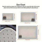 Fun Camping RV Theme Mat for Outdoor Enthusiast Home Front Door Porch Indoor Entryway RV Gear Area Non-Slip Durable Mat