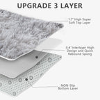 VIKAMA Ultra-Soft Puffy Rug, Bedroom & Living Room Indoor Floor Mat, Nursery Carpet, Children's Girls' Room Home Decor