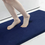 VIKAMA Bathroom Water-absorbent Floor Mats Bathroom Doorway Quick-drying Anti-fall Non-slip Foot Mats Restroom Mats Home Decor