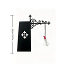 Halloween Ghost Bookshelf Lamp - Gothic LED Wall Light