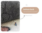 VIKAMA Cute Angel Rabbit Imitation Cashmere Carpet Decoration Living Room Floor Mat Mirror Front Blanket Doormat Rug For Bedroom