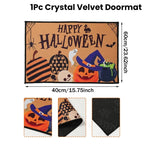 VIKAMA Halloween Doormat Durable And Easy To Clean Halloween Home Decor, Suitable For Bedrooms, Kitchens, Entrances, Etc.