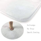 VIKAMA Creative Christmas Carpet Soft Doormat Welcome Carpet Living Room Carpet Rug For Bedroom Outdoor Carpet Christmas Decorat