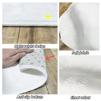 VIKAMA Abstract Human-Shaped Carpet Anti-Slip Area Entrance, Living Room Floor Mat, Bedroom Bedside Rug, Home Decoration