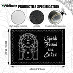 VIKAMA The Lord of the Rings Welcome Friends Doormat Halloween Home Decor Indoor Outdoor Rug RV Camping Mat