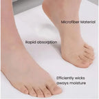 Summer Simple Solid Colour Diatomite Floor Mat Non-Slip Kitchen Entrance Bathroom Bathroom Carpet Home Decoration