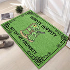 VIKAMA Leisure Frog Carpet Green Doormat Welcome Mat Outdoor Carpet Lightweight Living Room Carpet Rug For Bedroom  Home Decor