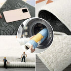 VIKAMA Halloween Ghost Carpet Comfortable Soft Imitation Cashmere Home Decor Bedroom Decor Rug Entrance Hall Doormat